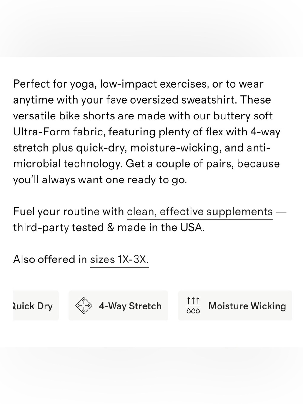 Quince ultra-form bike shorts bundle - Picture 6 of 8